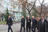 Novi Sad Mayor Miloš Vučević visited UNS