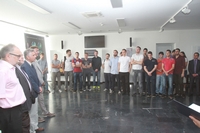 FORMAL RECEPTION OF STUDENTS, LAUREATES OF EUROPEAN AND WORLD COMPETITIONS