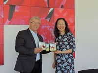 REPRESENTATIVES OF SJTU CHINA-UK LOW CARBON COLLEGE VISITED UNS