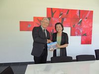 MEMORANDUM OF UNDERSTANDING SIGNED WITH WUHAN TEXTILE UNIVERSITY 