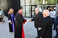 INAUGURATION OF THE NEW HONORARY DOCTOR PROF. DR. MIKLOS KASLER 