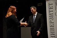 ДОДЕЉЕНЕ НАГРАДЕ НАЈБОЉИМ СТУДЕНТИМА УНИВЕРЗИТЕТА ЗА 2021/2022.