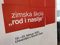 СВЕЧАНО ОТВОРЕНА ЗИМСКА ШКОЛА „РОД И НАСИЉЕ“ НА УНИВЕРЗИТЕТУ У НОВОМ САДУ