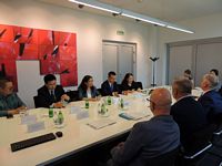 УНАПРЕЂЕЊЕ САРАДЊЕ УНС-А СА УНИВЕРЗИТЕТОМ ЗА ЕКОНОМИЈУ И БИЗНИС У ХЕБЕЈУ