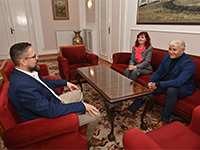 ОДРЖАН САСТАНАК СА ПРЕДСЕДНИКОМ СКУПШТИНЕ АП ВОЈВОДИНЕ