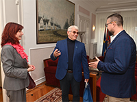 ОДРЖАН САСТАНАК СА ПРЕДСЕДНИКОМ СКУПШТИНЕ АП ВОЈВОДИНЕ